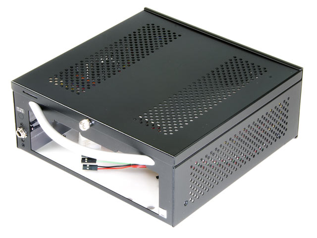 Used Travla C146 with Power Supply 1 RU Mini-ITX Case by Casetronic 