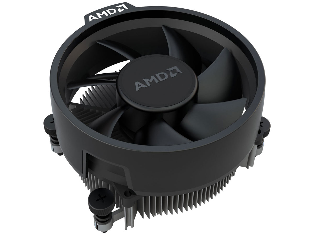 AMD Ryzen 3 CPU Cooler Fan for 3300X 3200G Processors 65W TDP - New (No  CPU)