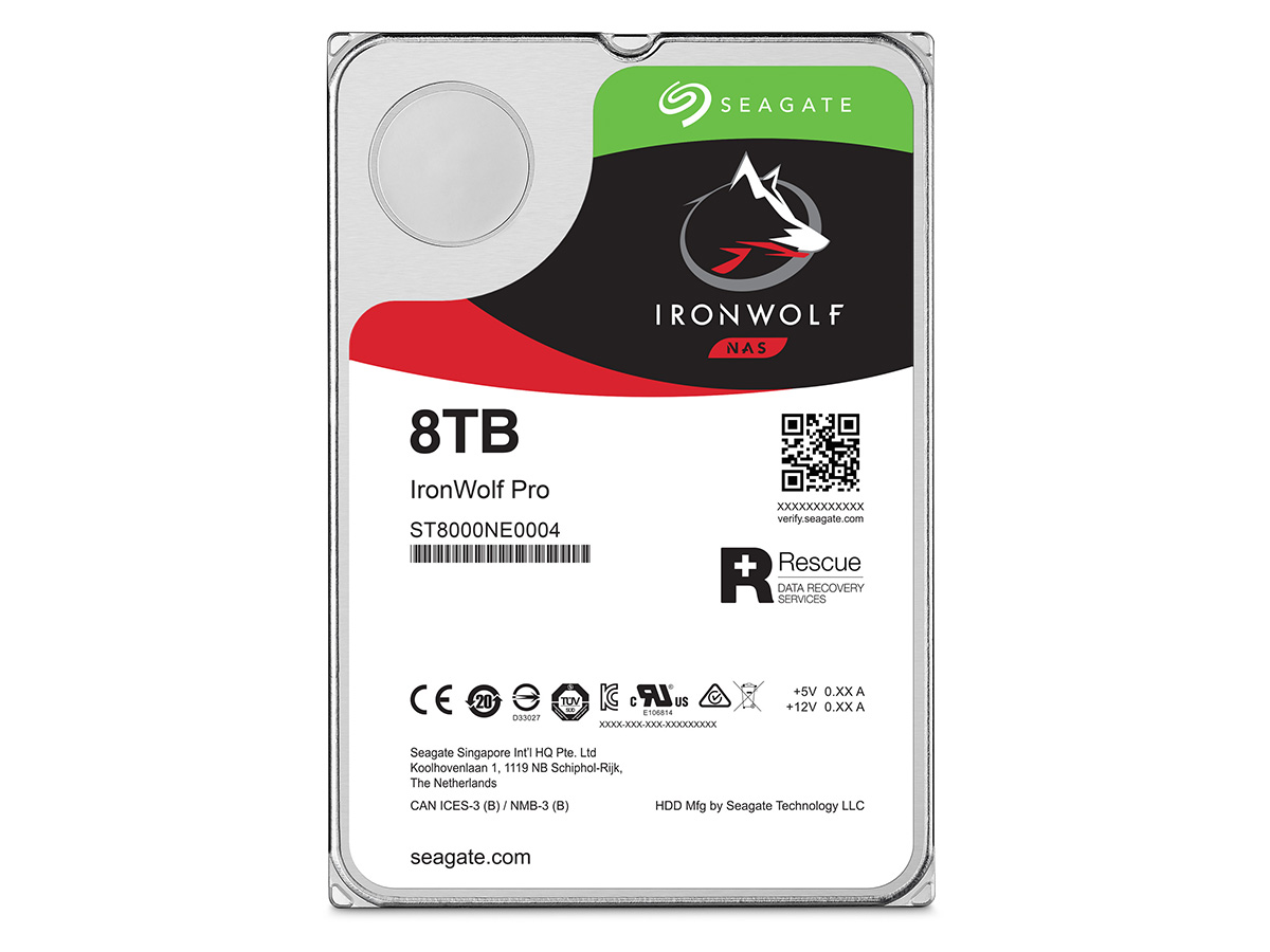 mini-itx.com: Seagate Ironwolf 8TB NAS HDD storage